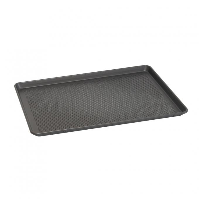 Rk Bakeware China-41005 glasierte aluminisierte Form des Stahl-12 5,09 Unze. Einzelnes Hamburger-Brötchen/Muffin-Spitze/Plätzchen Pan
