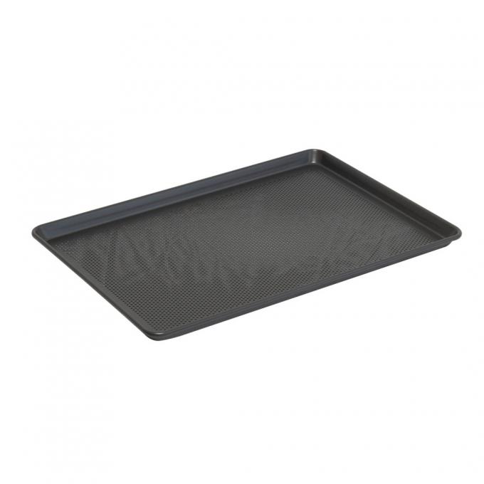 Rk Bakeware China-41005 glasierte aluminisierte Form des Stahl-12 5,09 Unze. Einzelnes Hamburger-Brötchen/Muffin-Spitze/Plätzchen Pan