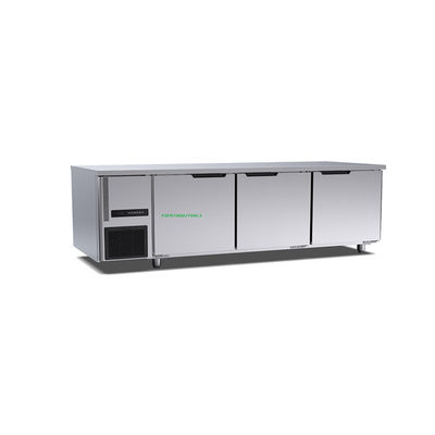 Handelstür der hotel-Küchen-460l 3 unter Tiefkühltruhen-Tabelle 1800×700×800mm des Bank-Kühlschrank-220v