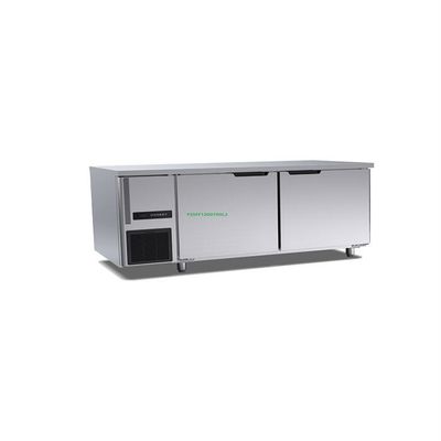 260l kommerzielle aufrechte Kühlvorrichtung 1200×700×800mm zwei kommerzieller vertikaler Gefrierschrank der Tür-220v