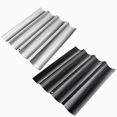 Laib Lebensmitteldienst NSF 5 glasierte das Aluminiumstangenbrot, das Tray French Bread Pan backt