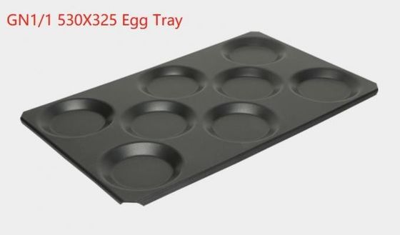 Nonstick Aluminiumei-Backblech 530x325mm Lebensmitteldienst Combi Oven Gastronorm GN 1/1
