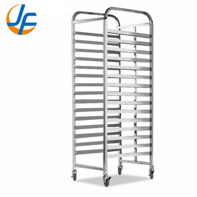 Rolle im Edelstahl, der Tray Trolley Bun Pan Rack - 20 Pan backt