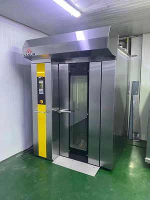 Yasur 3kw Behälter des Bäckerei-Gestell-Oven Single Rack Gas Rotary-Gestell-Ofen-18 40X60cm
