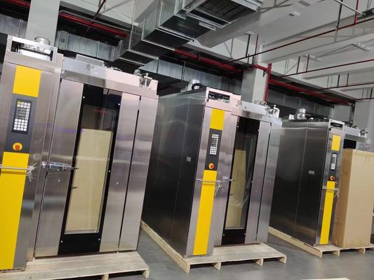 Doppelte gestell-Oven For Bread Cakes And-Pizza Tray Rotary Ovens 18x26 des Gestell-36 Handels