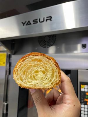 Dänisches Hörnchen-Brot und Backherd 9.5Kw Dampf-Bäckerei-Konvektions-Oven Rotary Oven Five Trayss 40X60cm