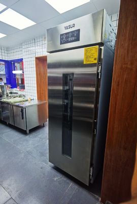 Doppelkabinett-Teig-Dauerbremse Proofer Yasur 36 Behälter Reichweite-in der Art Behälter 4kw 40X60 cm