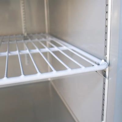 30 kommerzieller aufrechter Tür der Behälter-220v Gefrierschrank-Edelstahl-aufrechte des Kühler-4