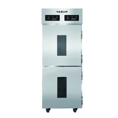 Doppelkabinett-Teig-Dauerbremse Proofer Yasur 36 Behälter Reichweite-in der Art Behälter 4kw 40X60 cm