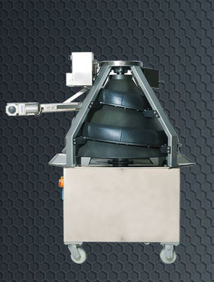 Teig-Teiler-Maschine konischer gewundener des Pizza-Teig-Teiler-rundere teflonüberzogene Brot-4500pcs/H