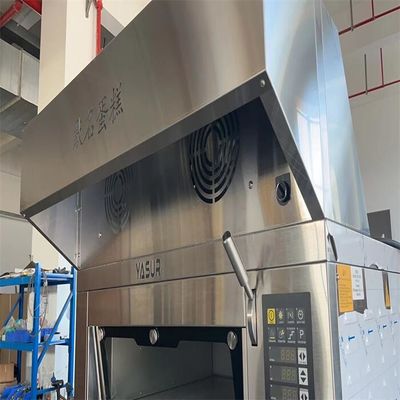 Asiatische Bäckerei-Konvektion Oven Five Trays 40X60cm 9.5Kw mit Dampf