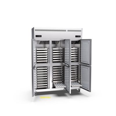 45 Tray Imperial Commercial Upright Freezer sechs Restaurant der Tür-220v stehen oben Gefrierschrank