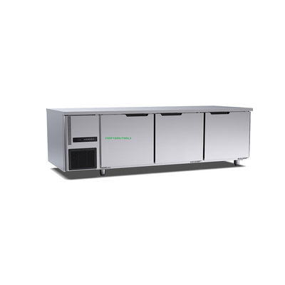 460 Tür-Bank-Kühlschrank-Edelstahl-Tiefkühltruhen-Tischplatte des Liter-3 1800×700×800mm