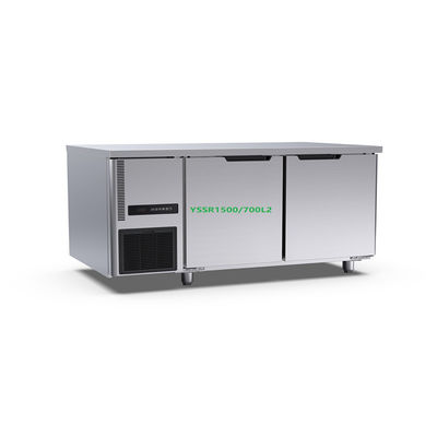 1500mm 2 Arbeits-Tabellen-Kühlschrank des Tür-Tischplatte-Explosions-Gefrierschrank-460l