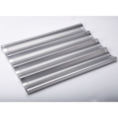 Laib Lebensmitteldienst NSF 5 glasierte das Aluminiumstangenbrot, das Tray French Bread Pan backt