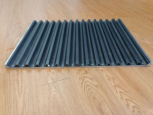 14 französischer Brotkorb Moldes PARA Pan Frances Aluminum Baguette Baking Tray