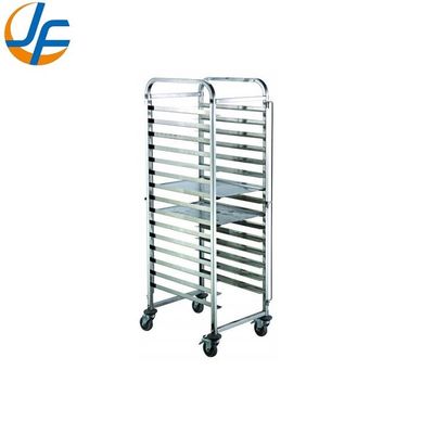 Rolle im Edelstahl, der Tray Trolley Bun Pan Rack - 20 Pan backt