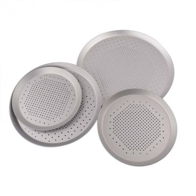 Durchlöcherter backender AluminiumTray Round Hard Anodised 16 Zoll durchlöcherte Pizza-Behälter