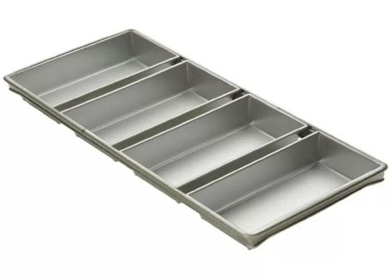 Lebensmitteldienst NSF Handels9&quot; Pullman-Laib-Bügel Pan/4 5-5/8 durch 3-1/8-Inch Brot Pan Set