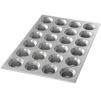 Silber geriffelt Aluminiumlegierung Mini Bundt Cake Pans backen-Tray In Microwave Foodservice NSF 26200