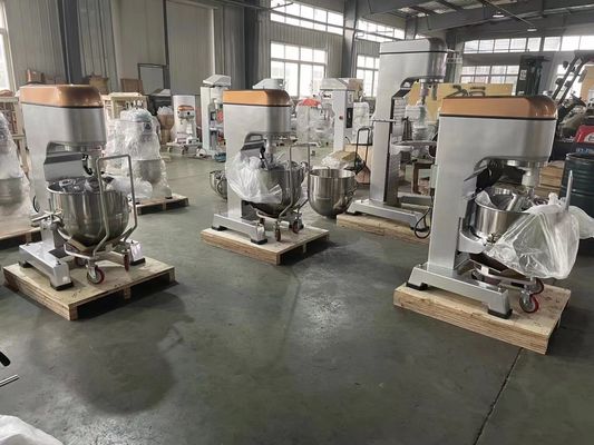 60 Liter Butteheavy-Aufgaben-Planetenmischer-freie Stellung mit Schneebesen-Schläger und Schüssel