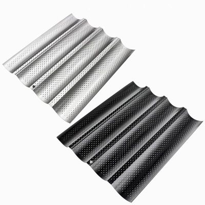 600x400 Aluminiumzoll-Stangenbrot-Brot des Backblech-800X600 18X26, das Tray Commercial Nonstick backt