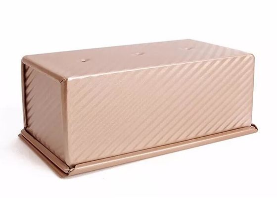 Lebensmitteldienst NSF-Goldnonstick Aluminiumlaib verschiebt gewölbtes Laib Pan Bread Tin
